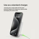 Акумулятор портативний літій-іонний Power Bank Belkin BPD007BTWH 8000мА·год, 15Вт, MagSafe Qi2, білий - зображення 4