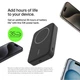 Акумулятор портативний літій-іонний Power Bank 10000мА·год, 15Вт, Magnetic Qi2, чорний Belkin (2000003227303) - зображення 3