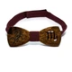 Деревянная галстук бабочка Gofin знак зодиака скорпион GBDH-8291 - изображение 4