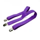 Подростковые фиолетовые подтяжки Gofin 3 см PBT-4557 - изображение 1