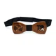 Деревянная галстук бабочка Gofin со знаком зодиака дева GBDH-8316 - изображение 2