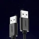 Кабель UGREEN USB to USB 2.0 A Male to A Male Cable 1.5m Black (UGR-10310) - зображення 4