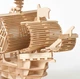 Деревянный 3D конструктор Парусный корабль, пазлы из дерева для детей Головоломка - изображение 2