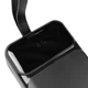 Power Bank - Портативна батарея 40.000 mAh. чорний - GP-40BQC. швидка зарядка 22.5W GRUNHELM - изображение 3