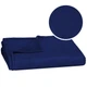 Плед-покрывало Luxurious Blanket Springos HA7211 темно-синий 200x220 см - изображение 3