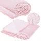 Плед-покрывало Extra Soft Springos HA7087 розовый 200x220 см. - изображение 4