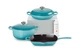 Набір посуду Le Creuset з очищувачем Teal (lc_set3_seateal) - зображення 1