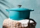 Набір посуду Le Creuset з очищувачем Teal (lc_set3_seateal) - зображення 2