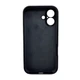 Защитный чехол-накладка Silicone Full Case AA Camera Protect для Apple iPhone 16 Black (FullAAi16-14) - изображение 2