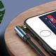 Аудио кабель UGREEN AUX 3.5mm Male to AUX 3.5mm Male Cable Gold Plated Metal Case with Braid 1m Blue-Black (UGR-60179) - изображение 4