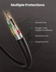 Кабель UGREEN USB 2.0 A Male to Mini-USB 5 Pin Male Cable 3m Black (UGR-10386) - зображення 8