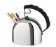 Чайник Alessi 2 л с золотистым свистком (9091alessi) - изображение 1