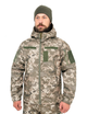 Тактична куртка WinTac Soft Shell Viking MM14 Світлий 4XL піскель - зображення 4