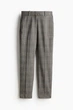 Брюки Slim Fit классические с карманами для женщины H&M 0751471-001 36(S) Серый - изображение 1