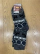Шерстяні чоловічі махрові в'язані шкарпетки Emi Ross 39-42 темні - зображення 1