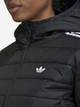 Kurtka przejściowa damska z kapturem adidas Hooded Premium Slim Jacket HM2612 40 Czarna (4066747400509) - obraz 5