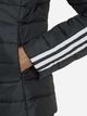 Kurtka przejściowa damska z kapturem adidas Hooded Premium Slim Jacket HM2612 40 Czarna (4066747400509) - obraz 6