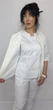 Женский жилет для медработника Венди коттон молочный 42 (915006) - изображение 9