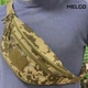 Тактическая поясная сумка-бананка Пиксель Поликордура MELGO - изображение 3