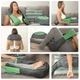 Универсальный массажер Moltis Relax also Today MRAT-743 + сумка для транспортировки с подогревом и функцией массажа Shiatsu, (green) 10035 - изображение 3