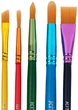 Набор кистей Kite Classic синтетика 5 шт размеры 1, 4, 5, 6, 10 (K-332) - изображение 3