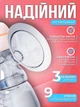 Молокоотсос ультратихий электрический молоко отсос портативный электро отсос молока с режимами молокотсос свободные руки на USB молокосос - изображение 2