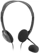 Навушники Defender Aura 102, 2x3.5-мм, мікрофон, регулятор гучності на кабелі, 32 Ом, 85 дБ, 1.8 м Black - зображення 1