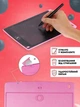 Детский графический LCD планшет доска для рисования и записей 10" + стилус розовый (50300102233) - изображение 8