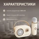 Детский беспроводной ретро караоке Pulse Platinum C20 Plus / Портативная водонепроницаемая Bluetooth колонка с микрофоном на аккумуляторе TF FM USB - изображение 5