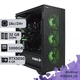 Робоча станція PowerUp Desktop #480 Core i7 13700K / 32 GB / SSD 1TB / GeForce RTX 3050 6GB для 3D моделювання відеомонтажу рендерингу для інженерів та архітекторів - зображення 2