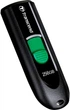 Флеш память USB Transcend JetFlash 790C 256GB USB Type-C Black/Green (TS256GJF790C) - изображение 3