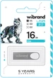 Флеш память USB Wibrand Irbis 16GB USB 2.0 Silver (WI2.0/IR16U3S) - изображение 2