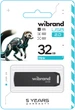 Флеш память USB Wibrand Mink 32GB USB 2.0 Black (WI2.0/MI32P4B) - изображение 2