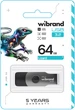 Флеш память USB Wibrand Lizard 64GB USB 3.2 Gen1 Black (WI3.2/LI64P9B) - изображение 3