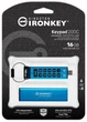 Флеш память USB Kingston IronKey Keypad 200 16GB USB Type-C Blue (IKKP200C/16GB) - изображение 11