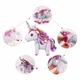 Фольгированный шар фигура Единорог 3D (60см*54см) 13429 - изображение 2