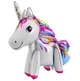 Фольгированный шар фигура Единорог 3D (60см*54см) 13429 - изображение 3