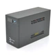 ИБП Ritar E-RTM-LI-800 (480W), LCD, AVR, 3st, 2xSCHUKO socket, АКБ LiFePO4x12V77Wh, metal Case (225*85*141) 3,3кг (300*278*440) - зображення 1
