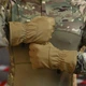 Тактичні рукавиці повнопалі Softshell на флісі койот one size - зображення 4