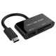 Кардрiдер Gembird USB Type-C UHB-CR3-02 Black (UHB-CR3-02) - зображення 1