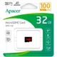 Карта пам`ятi MicroSDHC 32GB UHS-I Class 10 Apacer (AP32GMCSH10UB-RA) - изображение 2