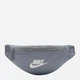 Спортивная сумка на пояс бананка Nike Nk Heritage S Waistpack DB0488-084 Серая (197599108924) - изображение 1