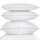 Подушка MirSon Raffaello White 201 Пуховая средняя 50х70 см (2200000060525) - изображение 4