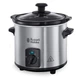 Повільноварка Russell Hobbs CompactHome, 145Вт, чаша-2л, механічне керув., знімна кришка, нерж. сталь, сірий - изображение 1