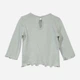 Детский лонгслив для девочки KIABI XAZ496005MOCJ 54 см Светло-мятный (DD8000008884192) - изображение 2