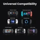 Концентратор 9-in-1 USB-C Docing Station UGREEN CM800 Підставка для Steam Deck, Nintend Switch, MacBook iPad Tablet HUB 10Gbps HDMI 4K60Hz RJ45 PD100W Aluminium Grey (25869) - зображення 3