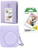 Подарочный набор FujiFilm instax mini 12, instax mini 11 Фотобумага 20 фото + Картриджи х2 + Альбом 64 фото + Чехол Lilac Purple (Фиолетовый) - изображение 1