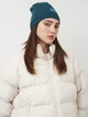 Шапка Helly Hansen BRAND BEANIE 57502-453 One Size Темно-бирюзовая (7040059275212) - изображение 2