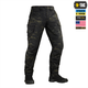 Штани M-Tac Aggressor Elite NYCO Extreme Multicam Black 34/32 - зображення 3