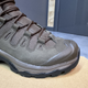 Берцы тактические Salomon QUEST 4D Forces 2 High GTX, р. 44 (9.5), цвет Коричневый (Earth), GoreTex, берцы армейские - изображение 4